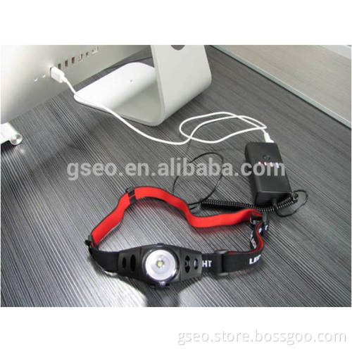 ZOOM rechargeable LED headlight strobe light china manufacturer